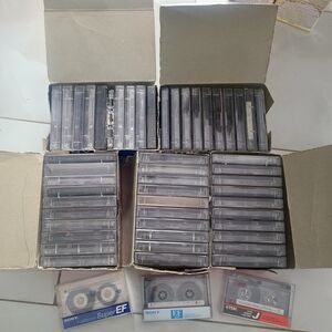 10pcs (random) Audio Tape Cassette (Sony, Maxell, TDK, Fuji, LG)